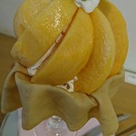 アオイ農園　ぶどうの木 - ゴールデンピーチのパフェ♪