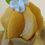 アオイ農園　ぶどうの木 - ゴールデンピーチのパフェ♪