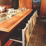 Lantern burger - カウンター席