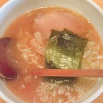 会津ラーメン 和 - 娘が食べた濃厚醤油ラーメン