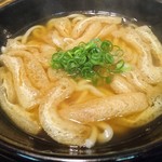 手造りうどん 楽々 - きざみ（580円）