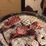 ばっちょ - 上ハラミ　焼き焼き♪