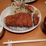 とんかつ とん樹 - 2017/8/8 上ロース定食1,400円