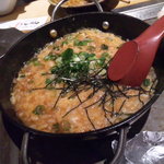 かめかめ - てっちゃんのあまから煮②(雑炊)