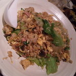 かめかめ - 鉄板ガーリックレタスチャーハン