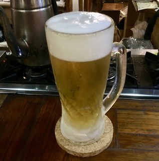 sin - 生ビール700円