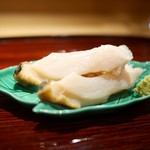 東麻布 天本 - つぶ貝（厚岸）