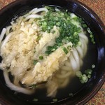 麺庄 - ごぼう天うどん500円