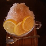 山猫軒 - かき氷　ジンジャー檸檬