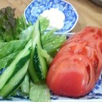 ひだ - 生野菜の盛合せ