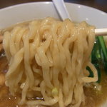 麺食堂杜屋 - 麺は自家製麺の太麺
