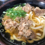 Jinriki Udon - 肉うどん＝４５０円