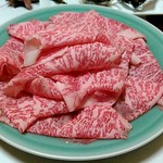 割烹 半兵衛 - しゃぶしゃぶ（くびき牛）