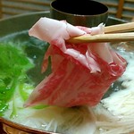 割烹 半兵衛 - しゃぶしゃぶ（くびき牛）