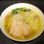 Japanese Soba Noodles 蔦 - ワンタン塩Soba　１２００円