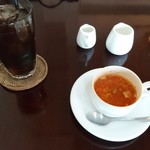 アルファ - アイスコーヒーとスープ(17-08)