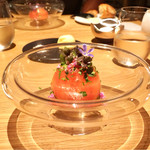 Point - ☆トマトのファルシとオマール海老のスープ