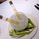 Ristorante SUOLO - オリーブの冷たいお茶？だそうです