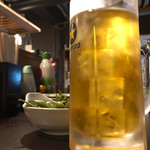 居酒屋かもん - 緑茶ハイ130円