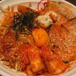 みかえりらぁめん - キム辛油そば