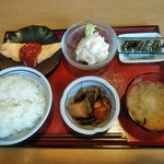 盛岡月が丘食堂 - 朝食セット（３５０円）