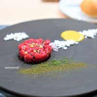 フクシマ - 近江牛生肉のタルタルステーキ