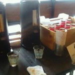 ラム ミート テンダー - 入口に用意されてたテイクアウトのセルフ珈琲