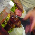 ラム ミート テンダー - キッチンで盛りつけられてた『ローストポーク』を隠し撮り（笑）