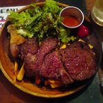 ラム ミート テンダー - ローストビーフのランチプレート♡全貌（笑）