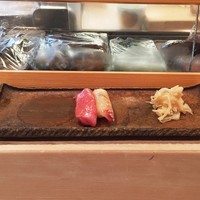 鮨 喜一 - ランチ握り花（3,780円）赤身と縞鯵