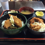 タコシュー - 高菜からあげ定食ミニ480円
