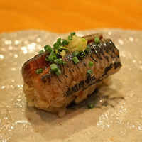 日本料理 たかむら - 前菜 ２　北海道入梅鰯の握り