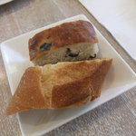 伊太利庵厨房　四季の庭 - ランチメニュー：パン
