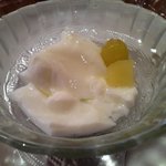 カフェ 風車 - ランチセットについてきた杏仁豆腐