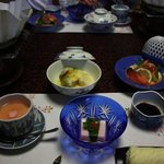 Ryokanoo Muraya - 夕食の一部です。