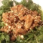 麺線屋formosa - たっぷりのルゥロウとパクチー、豆腐のハーモニー♪