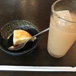 にんじん - プリンとグレープフルーツジュース