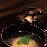 空花 - 玉蜀黍のしんじょのお椀