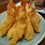 小浜食堂 - エビフライ定食（１２６０円）