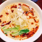 麺の風 祥気 - 『鶏塩坦々そば 』850円
      トッピング『味玉』120円