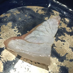 味あら井 - クエを炙りました