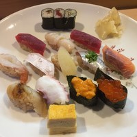 豊鮨 - ♪にぎり12巻¥1000