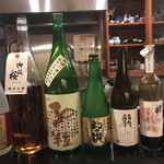 日名田 - この日の古酒の品揃え