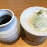 山形蕎麦と串揚げのお店 焔蔵 - 薬味