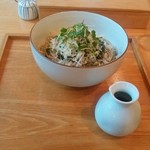 まん作 - 冷したぬき(大盛)  850+250円