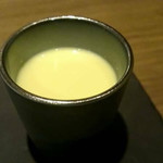 ラチュレ - とうもろこしのスープはヴォライユ入りで。