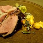 ラチュレ - タマゴタケはバターも言わずもがなの相性で美味。