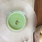 無彩庵　池田 - 豆乳のレタスープ