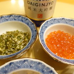 山内鮮魚店 - 「子持ちめかぶ」と「いくら醤油漬け」