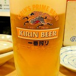 ひさ花 - 生ビール 450円＋税